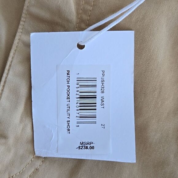 NWT Frame High Waist Patch Pockets Utility Shorts - Picture 9 of 9